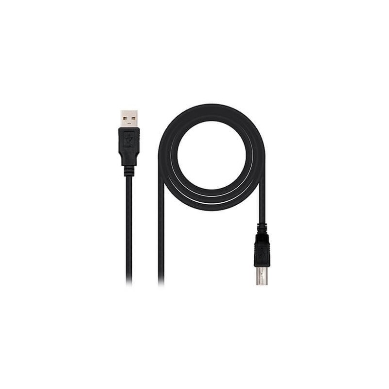 Nanocable Cable USB 2.0 Impresora Tipo A/M-B/M 1 M