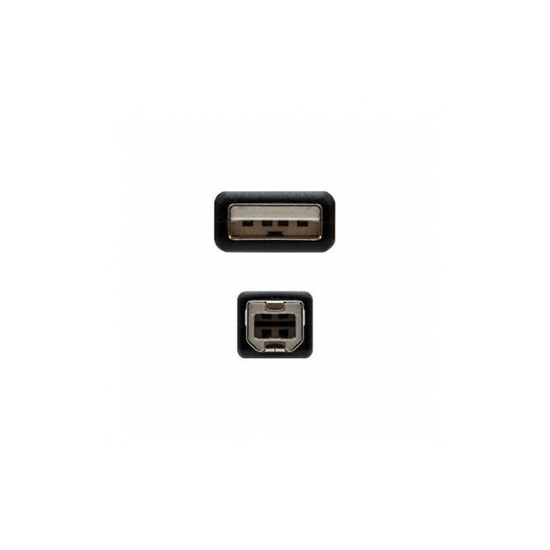 Nanocable Cable USB 2.0 Impresora Tipo A/M-B/M 1 M