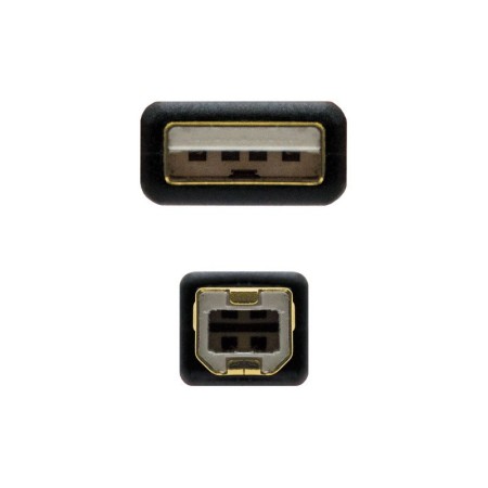 Nanocable Cable USB 2.0 Impresora Ferrita 3.0 M