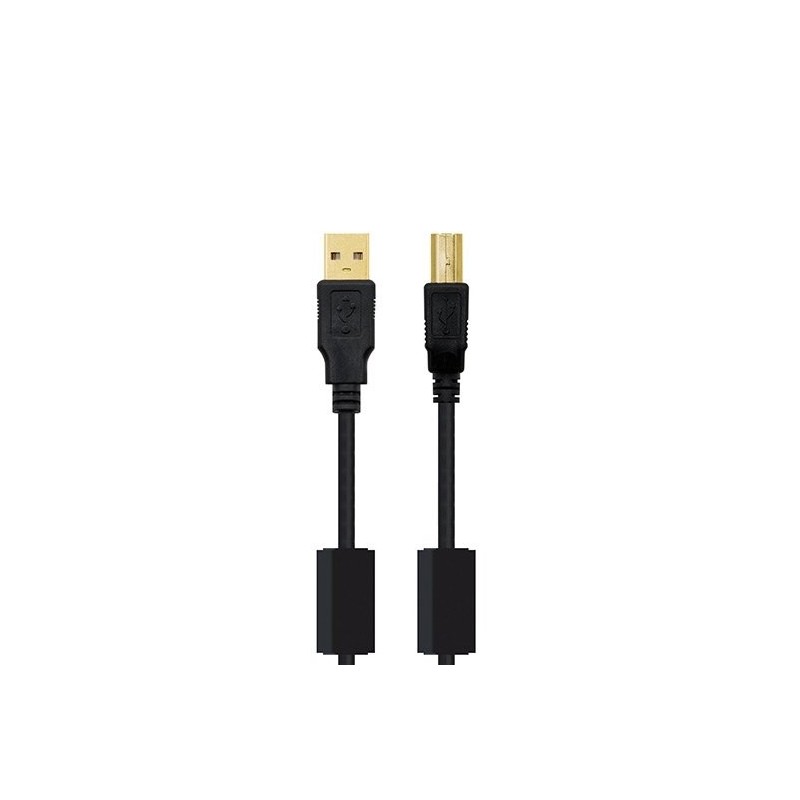 Nanocable Cable USB 2.0 Impresora Ferrita 5 M