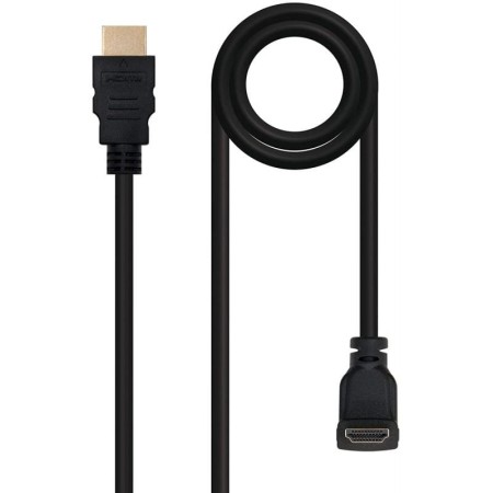Cable HDMI 1.4 Nanocable 10.15.3002/ HDMI Macho - HDMI Macho/ 1.8m/ Negro