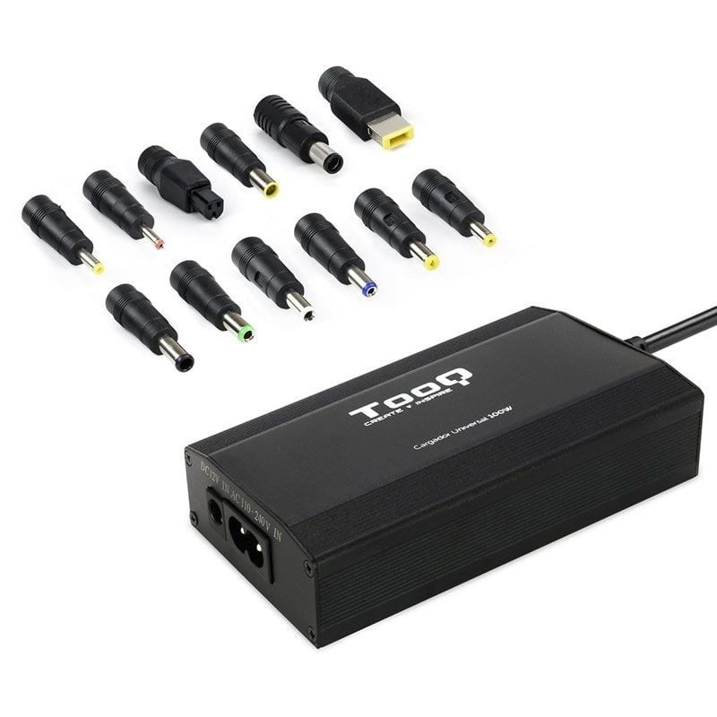 Tooq Cargador portátil 100W 3en1 12 conectores