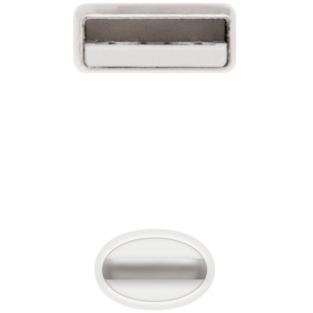 Nanocable Cable de datos/carga LIGHTNING/USB 1 M