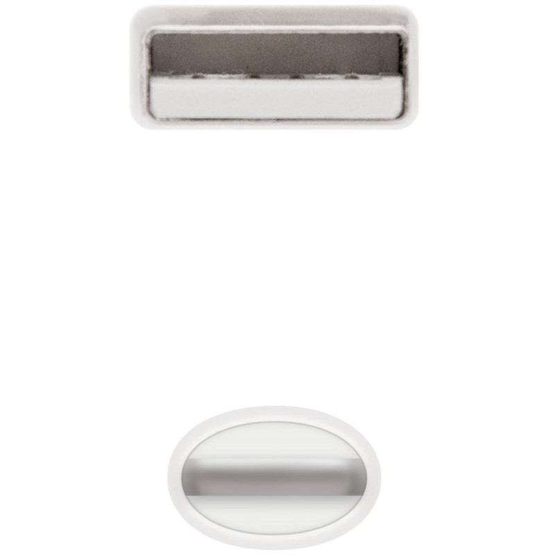 Nanocable Cable de datos/carga LIGHTNING/USB 1 M