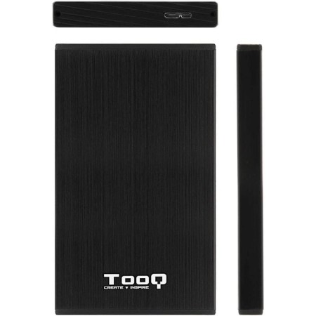 Caja Externa para Disco Duro de 2.5″ TooQ TQE-2527B/ USB 3.1