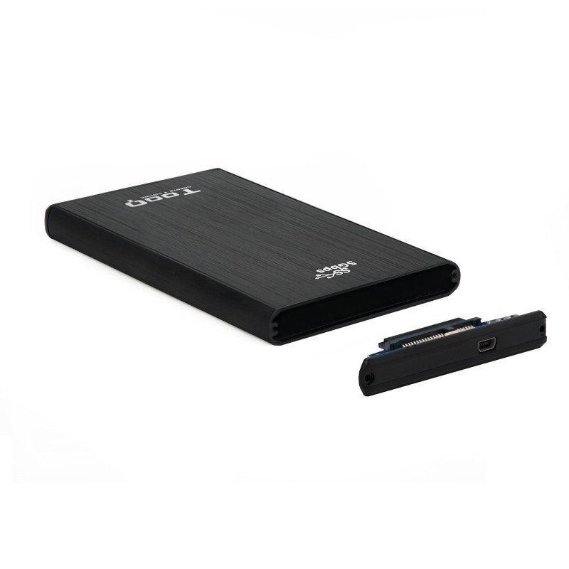 TooQ TQE-2522B caja HD 2.5″ SATA3 USB 3.0 Negra