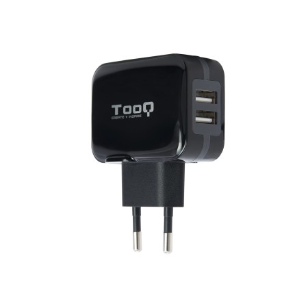 Cargador de Pared TooQ TQWC-1S02/ 2xUSB/ 17W