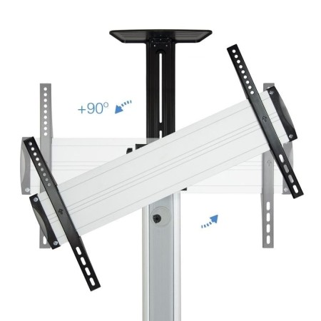 Tooq FS1870M-B Soporte TV Suelo Ruedas 37″-70″ Ne
