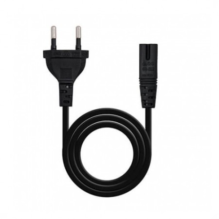 Nanocable Cable Alim. forma 8 CEE7/16/M-C7/H, 1.5m