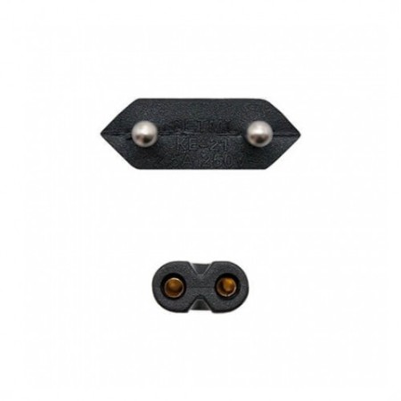Nanocable Cable Alim. forma 8 CEE7/16/M-C7/H, 1.5m