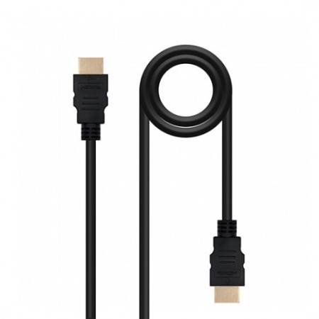 Cable hdmi(a) a hdmi(a) 4k 2m nanocable negro macho - macho - 60hz - 18gbps - v2.0
