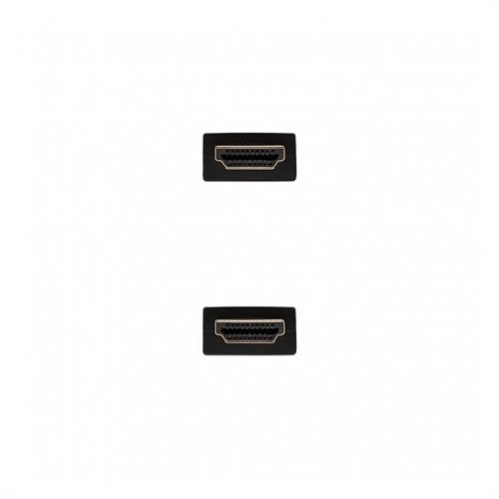 Cable hdmi(a) a hdmi(a) 4k 2m nanocable negro macho - macho - 60hz - 18gbps - v2.0