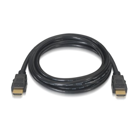 Cable hdmi(a) a hdmi(a) 4k 2m nanocable negro macho - macho - 60hz - 18gbps - v2.0