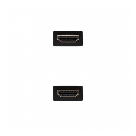Cable hdmi 2.0 premium tipo a a hdmi tipo a nanocable 3m - macho - macho - alta velocidad - 4k - 18gbps - negro