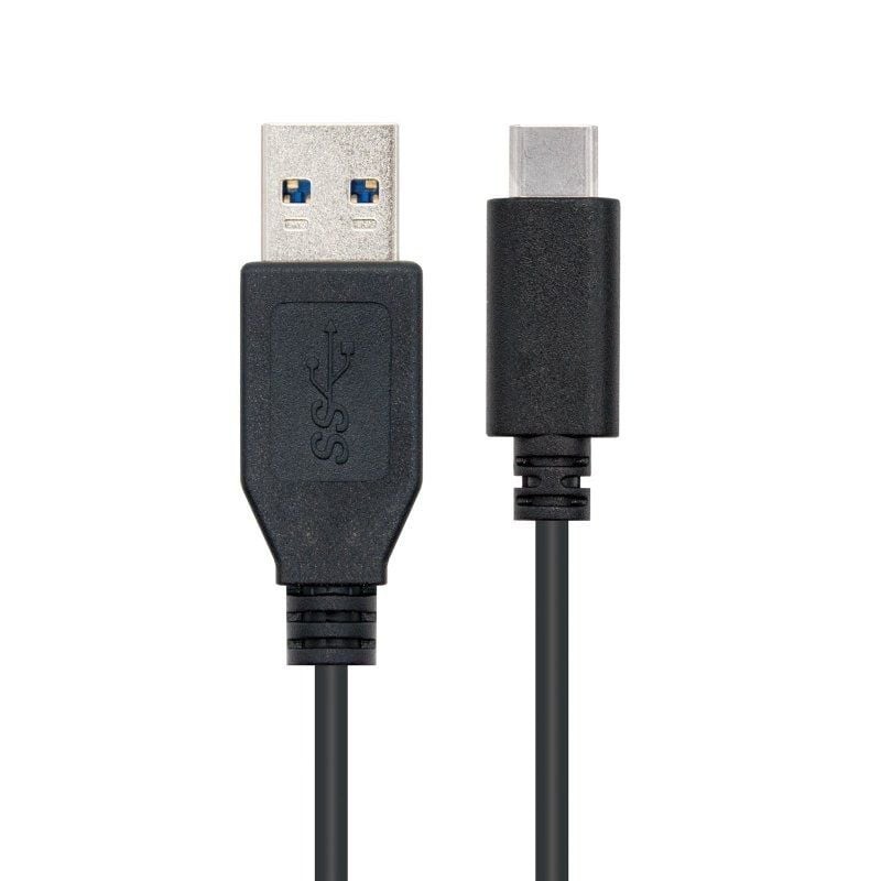 Nanocable Cable USB 3.1 Gen2 10Gbps3A USB-C/M-A/M