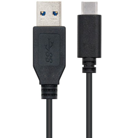 Nanocable Cable USB 3.1 Gen2 10Gbps3A USB-C/M-A/M