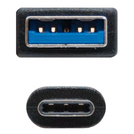 Nanocable Cable USB 3.1 Gen2 10Gbps3A USB-C/M-A/M