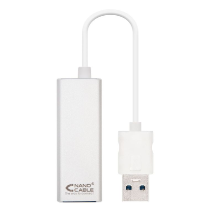 Nanocable Conversor USB 3.0 A Ethernet Gigabit