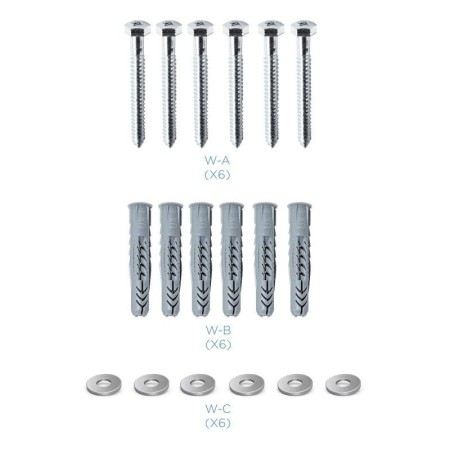 Soporte de Pared Fijo Inclinable TooQ LP42100T-B para TV de 60-100″/ hasta 75kg