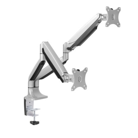 Soporte mesa monitor tooq db3132tnr - s 13 pulgadas - 32 pulgadas 2 brazos carga maxima max 9kg - brazo