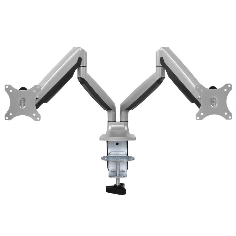 Soporte mesa monitor tooq db3132tnr - s 13 pulgadas - 32 pulgadas 2 brazos carga maxima max 9kg - brazo