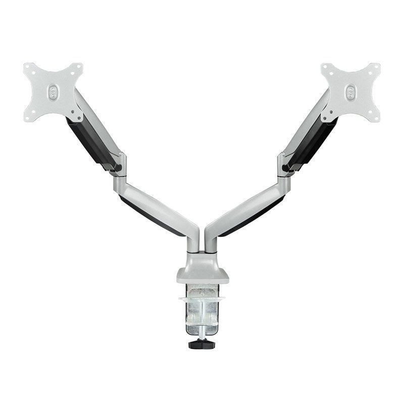 Soporte mesa monitor tooq db3132tnr - s 13 pulgadas - 32 pulgadas 2 brazos carga maxima max 9kg - brazo