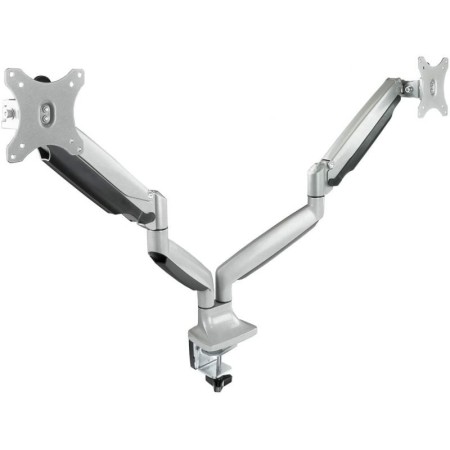 Soporte mesa monitor tooq db3132tnr - s 13 pulgadas - 32 pulgadas 2 brazos carga maxima max 9kg - brazo