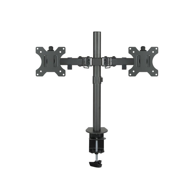Soporte mesa tooq db1232tn - b 2 pantallas 13 - 32 pulgadas max 8kg por brazo negro