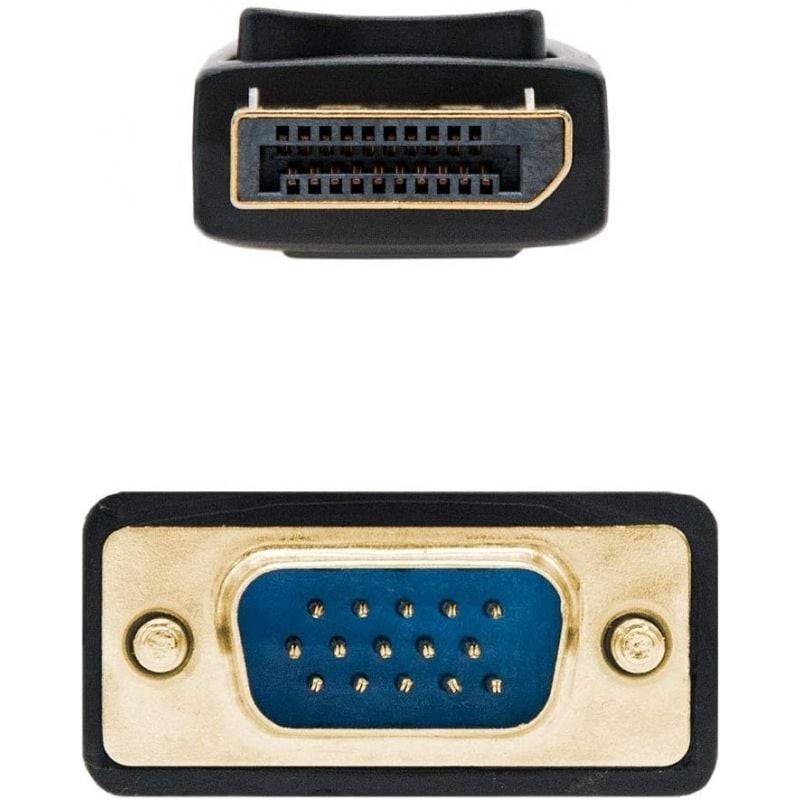 Nanocable Cable Conversor DP a VGA negro, 2 M