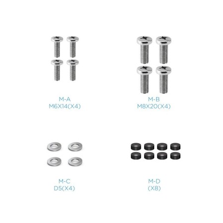Tooq Adaptador VESA 200x200 para pantallas 23″-42″