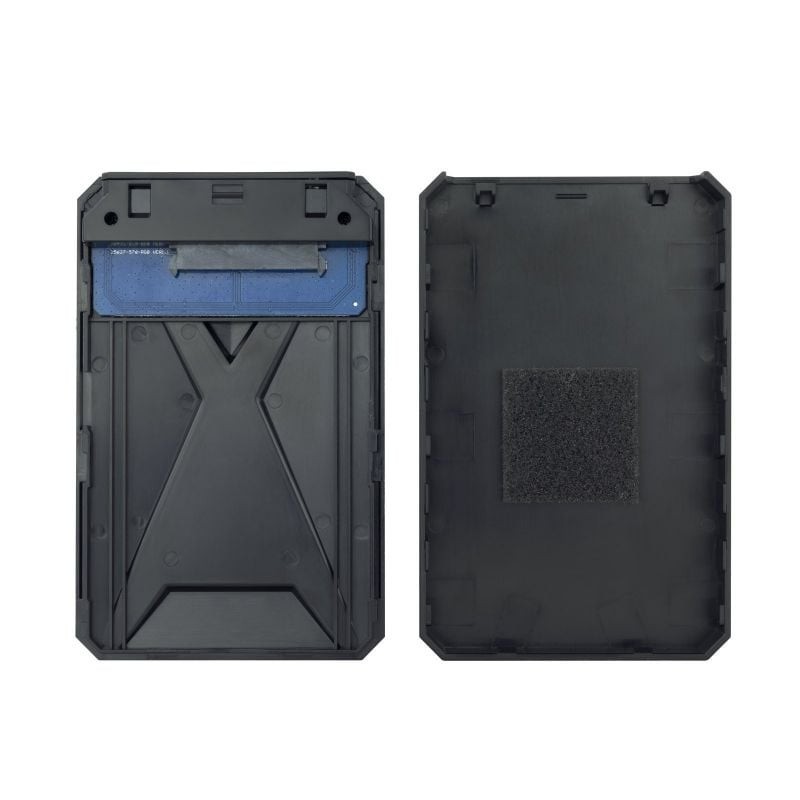 Caja Externa Gaming para Disco Duro de 2.5″ TooQ TQE-2550BL/ USB 3.1/ Sin tornillos