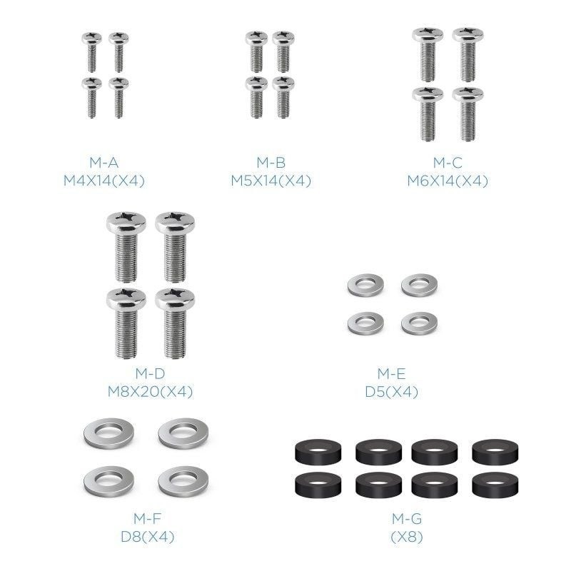 Soporte de Pared Fijo Inclinable TooQ LP1342T-B para TV de 23-42″/ hasta 35kg