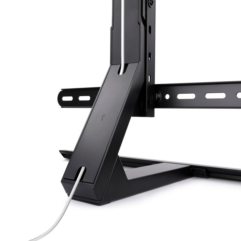 Soporte mesa tooq db3265f - b 32 pulgadas - 65 pulgadas aluminio carga maxima 40kg negro