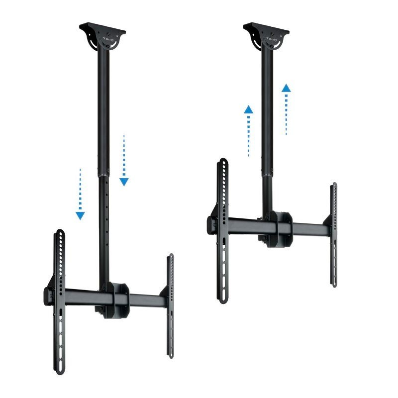 Tooq LPCE1170TSLI-B Soporte techo TV 37″-70″ Negro