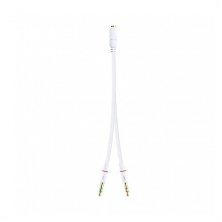 Nanocable Cable Audio Jack 3.5/H 2xJack 3.5/M 20cm