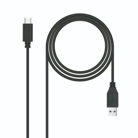 Cable usb(a) 3.1 a usb(c) 3.1 nanocable 1.5m negro - macho a macho