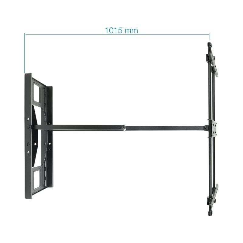 Soporte pared tooq lp4380xl - b 43 pulgadas - 80 pulgadas carga maxima 50kg negro