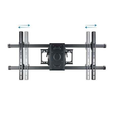 Soporte pared tooq lp3790tn - b 37 pulgadas - 90 pulgadas negro