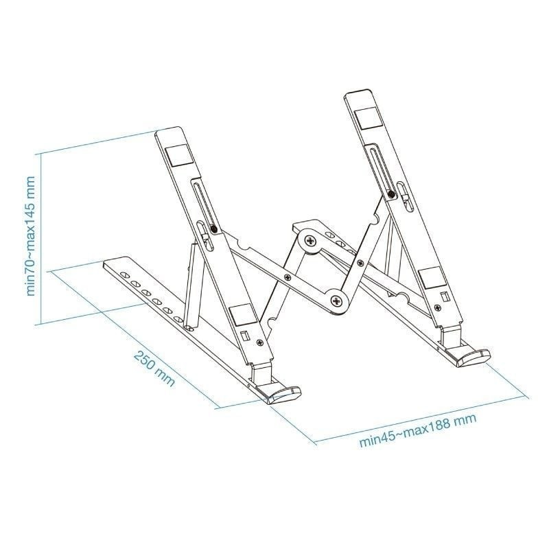Tooq Soporte elevador plegable portátiles tablets