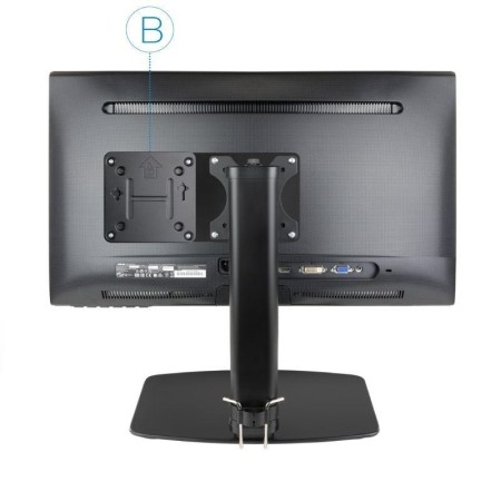Soporte para miniPC VESA 100x100 TooQ TCCH0007-B/ hasta 3kg