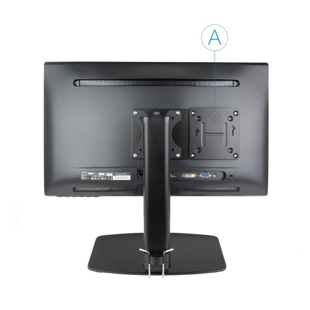 Soporte para miniPC VESA 100x100 TooQ TCCH0007-B/ hasta 3kg