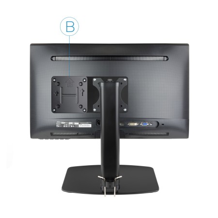 Soporte para miniPC VESA 100x100 TooQ TCCH0007-B/ hasta 3kg