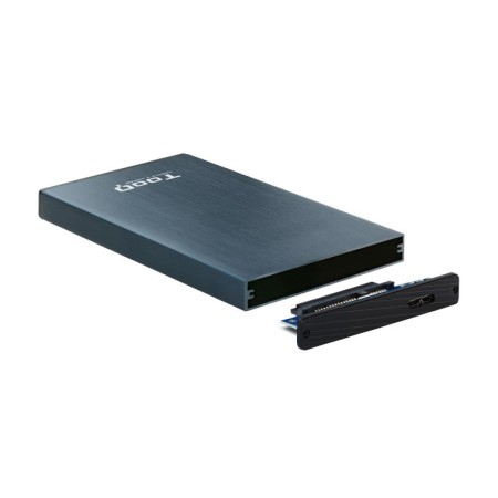 Caja externa tooq tqe - 2527pb 2.5 pulgadas 9 -5 mm sata usb 3.0 - 3.1 azul