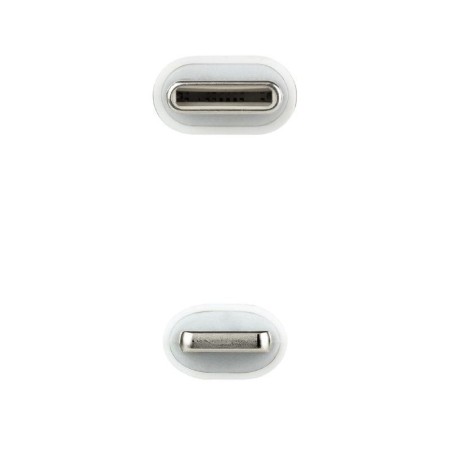 Nanocable Cable Lightning a USB-C 0,5 metros