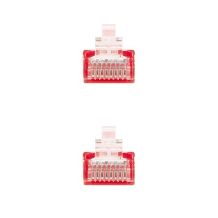 Nanocable Latiguillo Cat.6 UTP 25cm Rojo