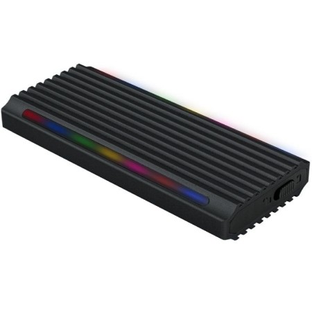 Tooq Caja Externa SSD M.2 NGFF/NVMe USB-C Negro