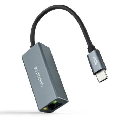 Adaptador nanocable conversor usb - c ethernet gigabit