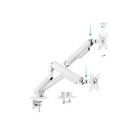 Tooq DB4132TNR-W Soport.mesa 2 monitor/tv 17-32″ B