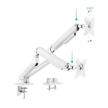 Tooq DB4132TNR-W Soport.mesa 2 monitor/tv 17-32″ B