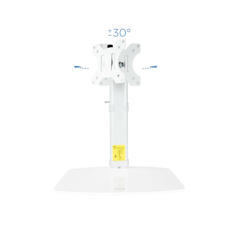 Tooq DB1127TN-W Soporte mesa monitor/tv 17-27″ Bco